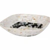 Lavabo da appoggio con inserti in conchiglie Bea, pezzo unico