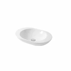 Lavabo da Appoggio di Design in Ceramica Bianca o Colorata Melle