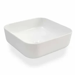 Lavabo da Appoggio di Design Moderno in Ceramica Bianca Made in Italy – Turku
