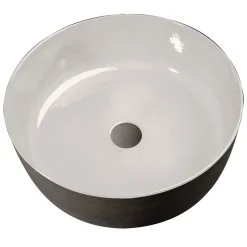Lavabo da Appoggio in Argilla Refrattaria Tornito a Mano in Italia - Tatiana