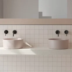 Lavabo da Appoggio in Ceramica di Diverse Finiture Made in Italy - Palline