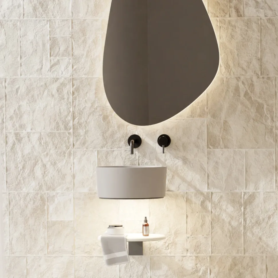 Lavabo da Appoggio in Ceramica di Diverse Finiture Made in Italy - Palline