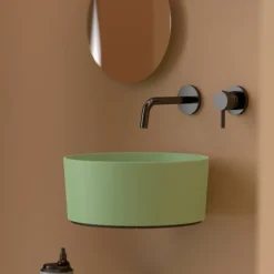 Lavabo da Appoggio in Ceramica di Diverse Finiture Made in Italy - Palline
