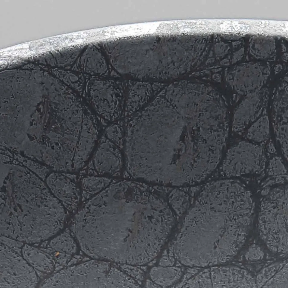 Lavabo da appoggio in ceramica stampa cocco grigio made Italy Glossy