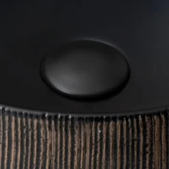 Lavabo da Appoggio in Terra Rossa Naturale Striato a Mano - Balance