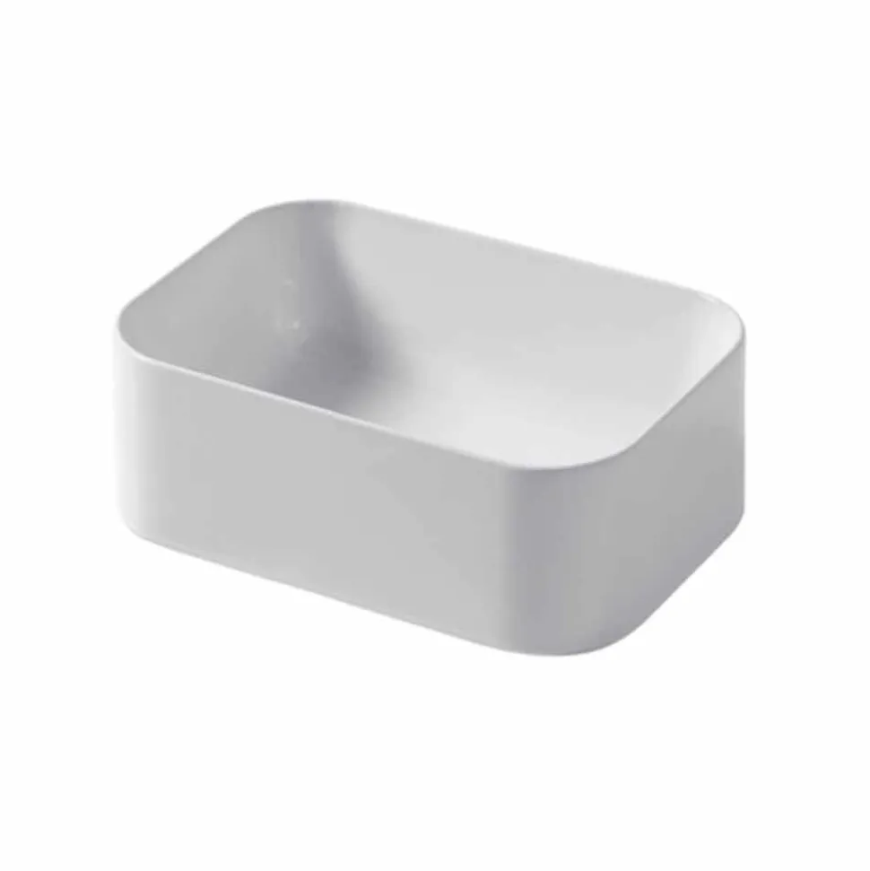 Lavabo da Appoggio L35 cm in Ceramica Made in Italy Leivi