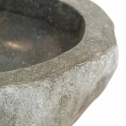 Lavabo da appoggio per bagno Kai Small in pietra naturale, pezzo unico