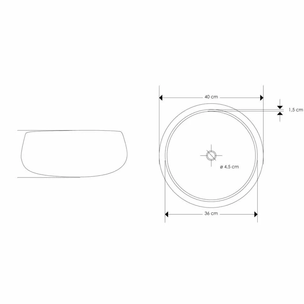 Lavabo da Appoggio Rotondo in Onice Puro Design Unico - Ramiro