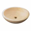 Lavabo da Appoggio Tondo in Onice Giava, natura a servizio del design