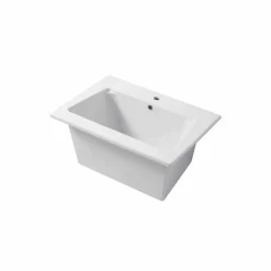 Lavabo da Incasso e Appoggio Moderno in Ceramica Colorata Vinovo