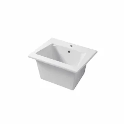 Lavabo da Incasso e Appoggio Moderno in Ceramica Colorata Vinovo