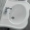 Lavabo da Parete o con Colonna in Ceramica L70cm Made in Italy Avise