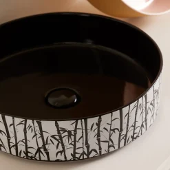 Lavabo d'Appoggio per il Bagno in Grès Porcellanato Made in Italy - Busta