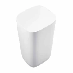 Lavabo da terra freestanding circolare di design made in Italy, Lallio