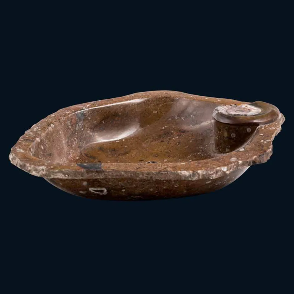 Lavabo di design in marmo da incasso / da appoggio Samir, pezzo unico