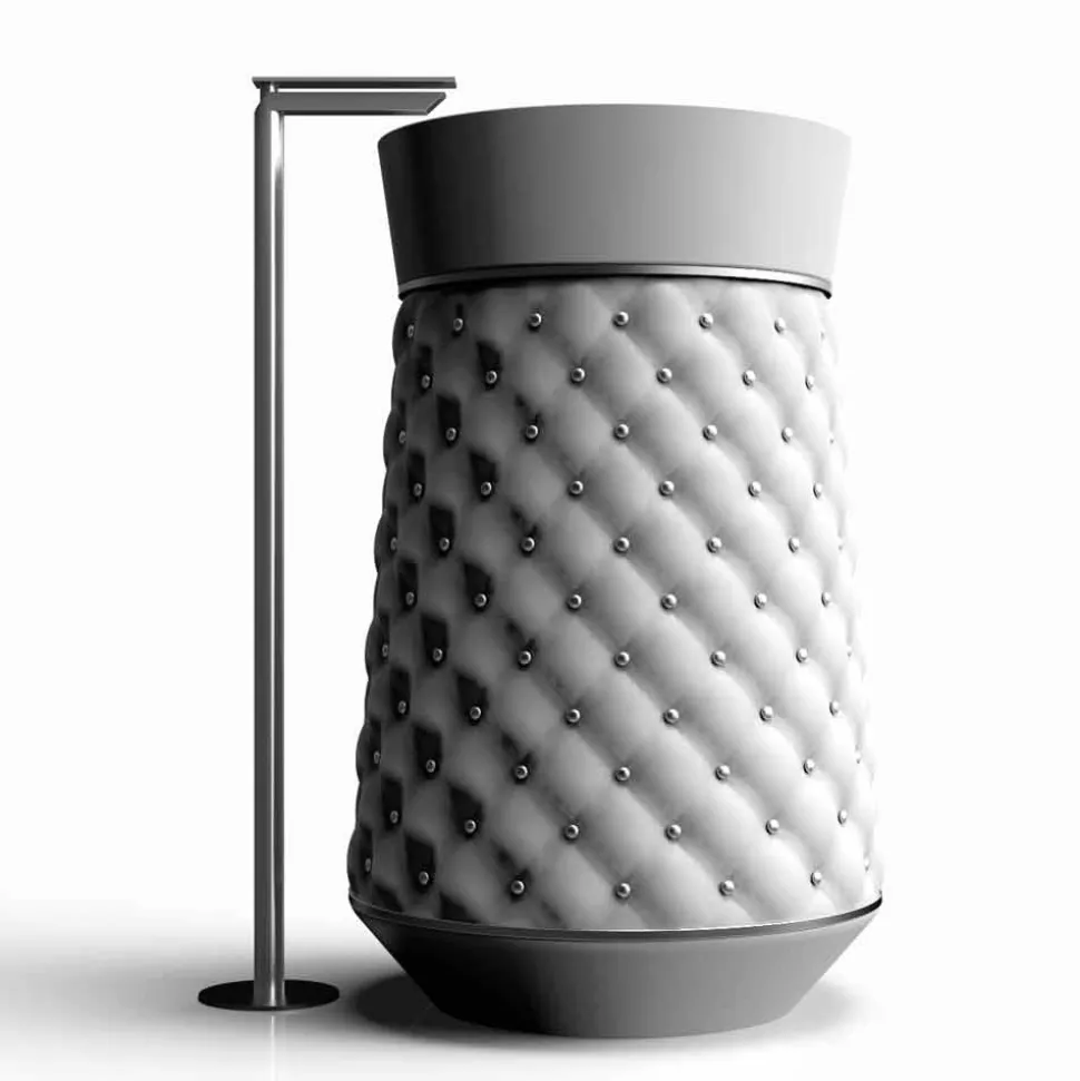 Lavabo freestanding design moderno in Solid Surface Elizabeth