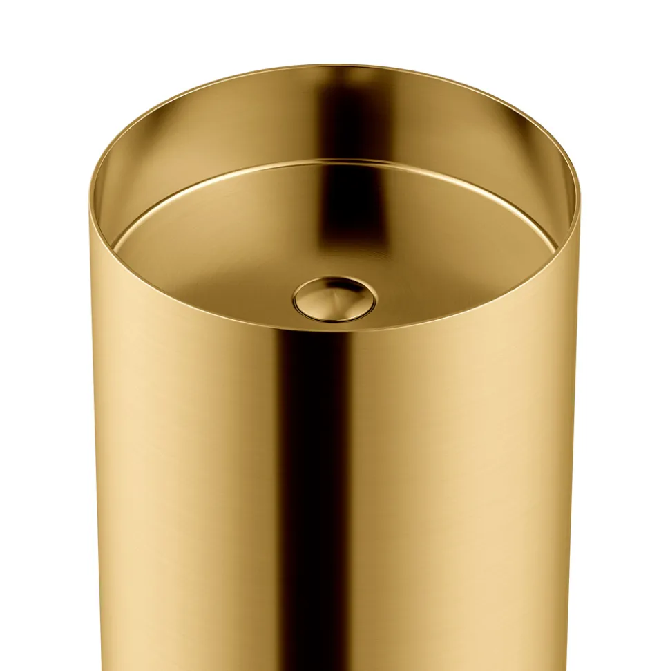 Lavabo Freestanding di Design in Acciaio Inox in Diverse Finiture - Gelsomino