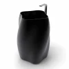 Lavabo freestanding di design moderno Flower fatto in Italia