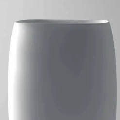 Lavabo freestanding in ceramica design moderno Gais, fatto in Italia