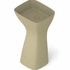 Lavabo freestanding in ceramica moderno realizzato in Italia, Firmino