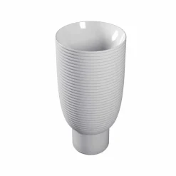 Lavabo Freestanding in Ceramica Bianca o Colorata Trabia