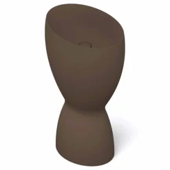 Lavabo freestanding moderno in ceramica prodotto in Italia, Basile