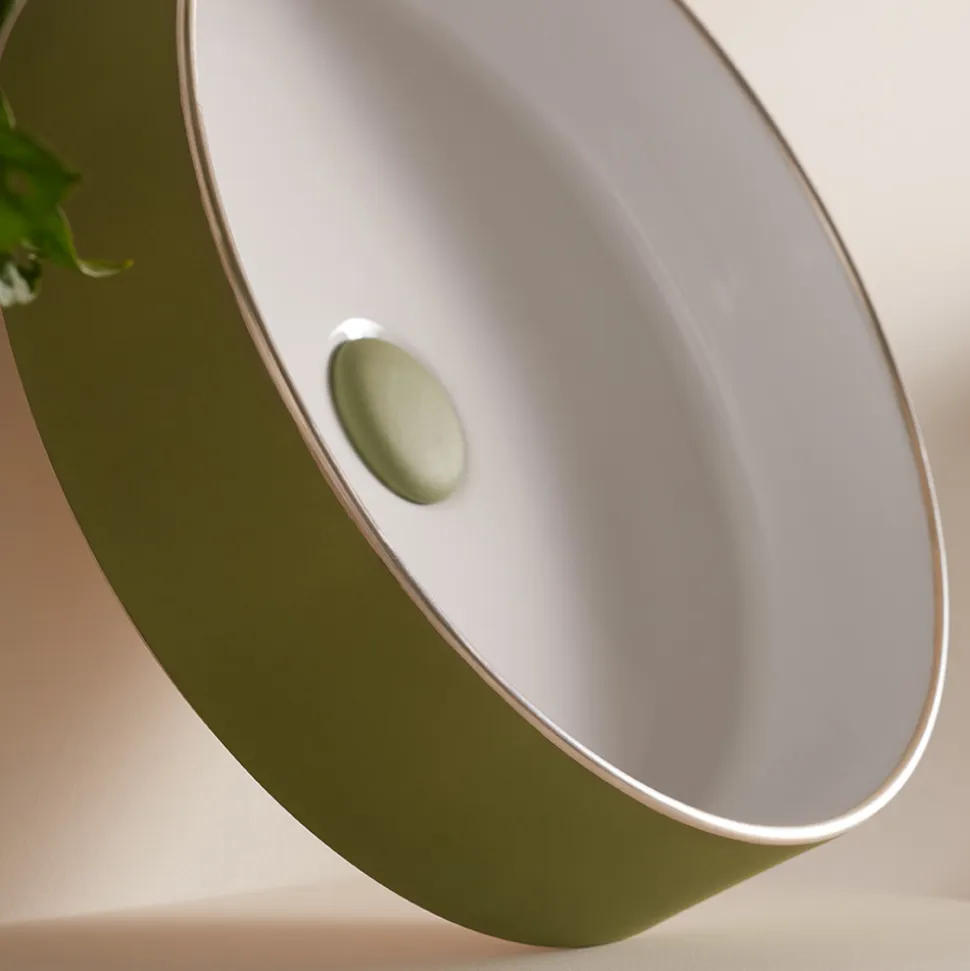 Lavabo in Grès Porcellanato di Diverse Finiture Made in Italy - Busta