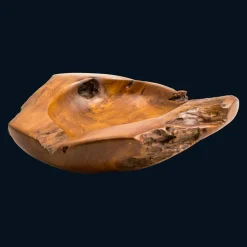 Lavabo in legno di teak da appoggio fatto a mano Nemo