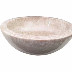 Lavabo in pietra naturale da appoggio Ana di design, fatto a mano