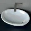 Lavabo madreperla da appoggio di moderno design made Italy Glossy