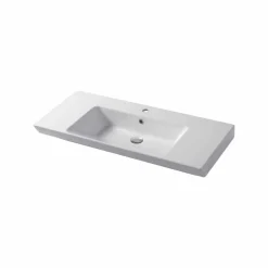 Lavabo Moderno da Appoggio e Incasso in Ceramica Colorata Maida