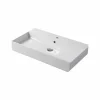 Lavabo Monoforo da Appoggio o Parete in Ceramica Colarata Leivi