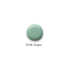 Lavabo per Arredare il Bagno in Ceramica Monocolore Verde Acqua - Jasmine