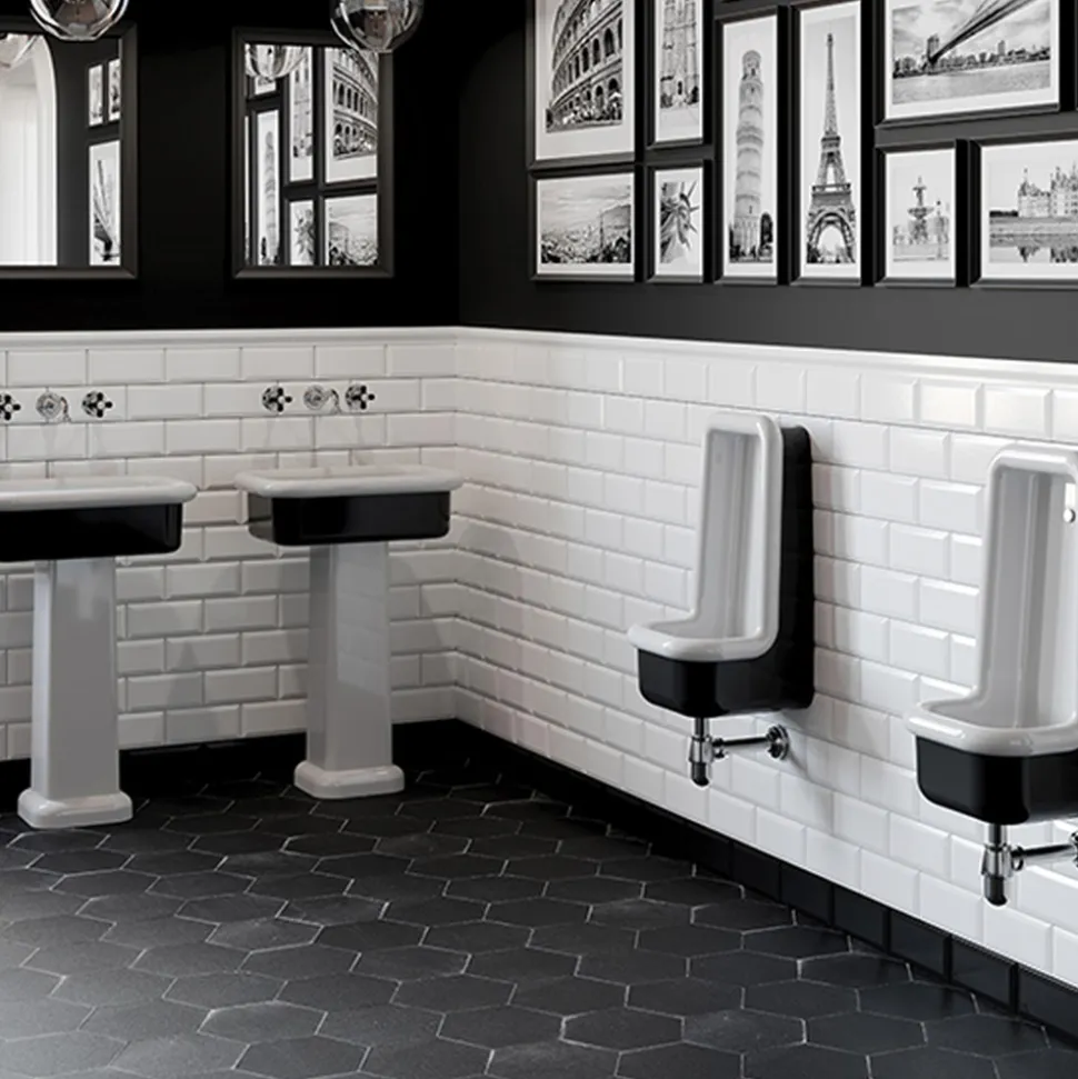 Lavabo per il Bagno Soprapiano Forma Rettangolare in Ceramica - Holly