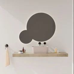 Lavabo Realizzato in Ceramica Disponibile in Diversi Colori Made in Italy - Cesta
