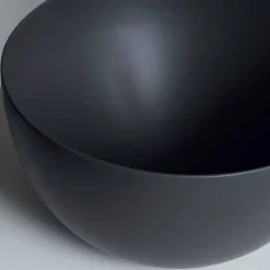 Lavabo rotondo da appoggio in ceramica bianca o colorata Star Round50