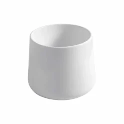 Lavabo Tondo da Appoggio in Ceramica Bianca o Colorata Oliena