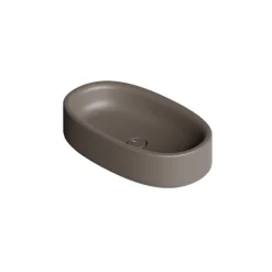 Lavabo 60x35 cm da Appoggio in Ceramica di Diversi Colori Made in Italy - Ragazza
