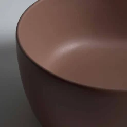 Lavabo 45x32cm in ceramica da appoggio made Italy Star, design moderno