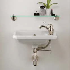 Lavamani Sospeso in Ceramica di Design Vintage, Made in Italy – Nausica