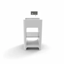 Lavandino freestanding monoblocco moderno fatto in Italia, Tufino