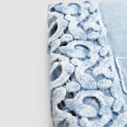 Lenzuolo Letto Matrimoniale in Lino con Pizzo Poema, 3 Finiture - Dulcis