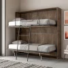 Letto a Castello a Scomparsa Orizzontale Made in Italy - Collaborativo