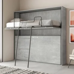 Letto a Castello a Scomparsa Orizzontale Made in Italy - Collaborativo