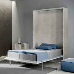 Letto Alla Francese a Scomparsa Verticale in Diverse Finiture - Magicompare