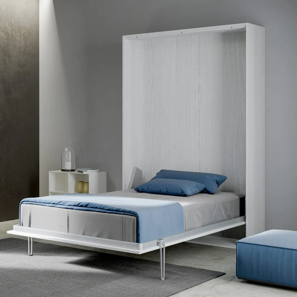 Letto Alla Francese a Scomparsa Verticale in Diverse Finiture - Magicompare