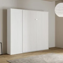 Letto Alla Francese a Scomparsa Verticale con Colonna - Magicompare