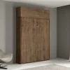 Letto a Una Piazza e Mezza a Scomparsa Verticale con Pensile - Magicompare
