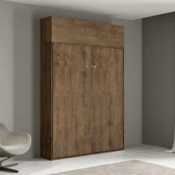 Letto a Una Piazza e Mezza a Scomparsa Verticale con Pensile - Magicompare