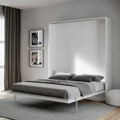 Letto Matrimoniale a Scomparsa Verticale in Diverse Finiture - Magicompare